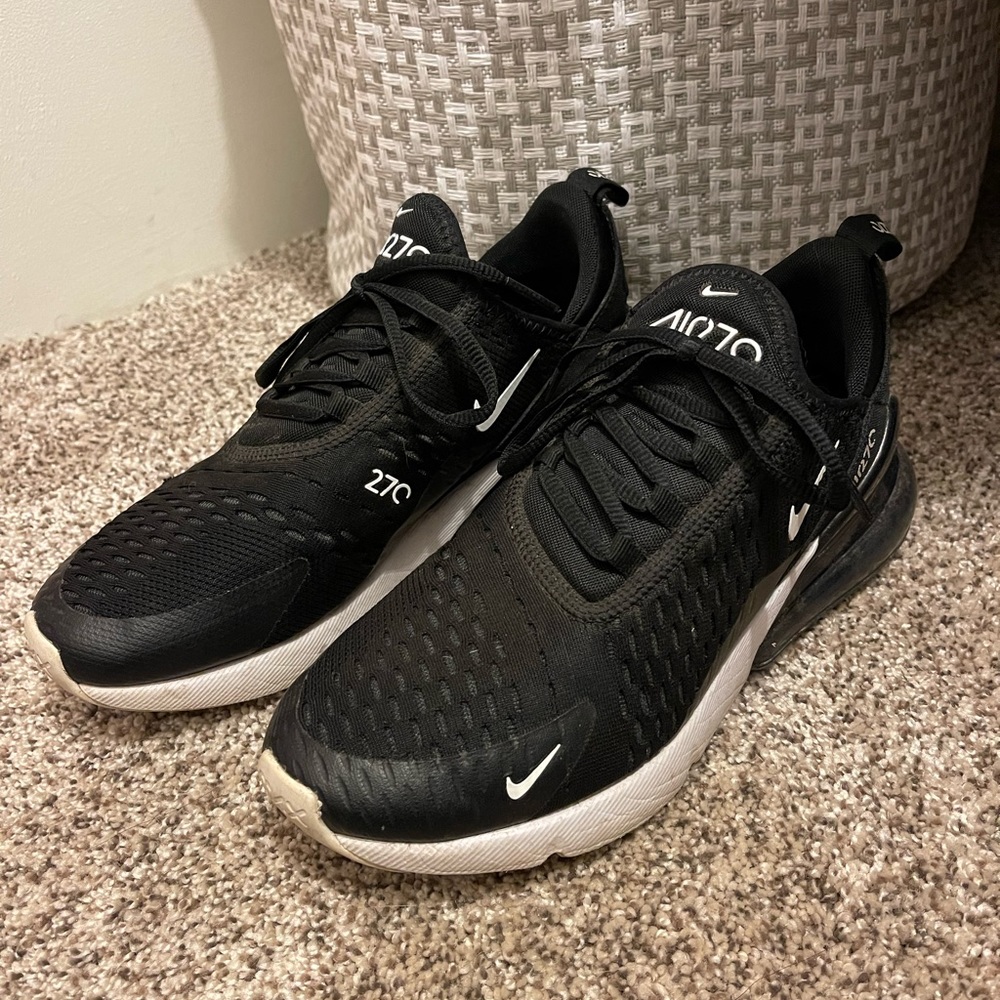 NEW Nike air max 270 sneakers in black anthracite white
